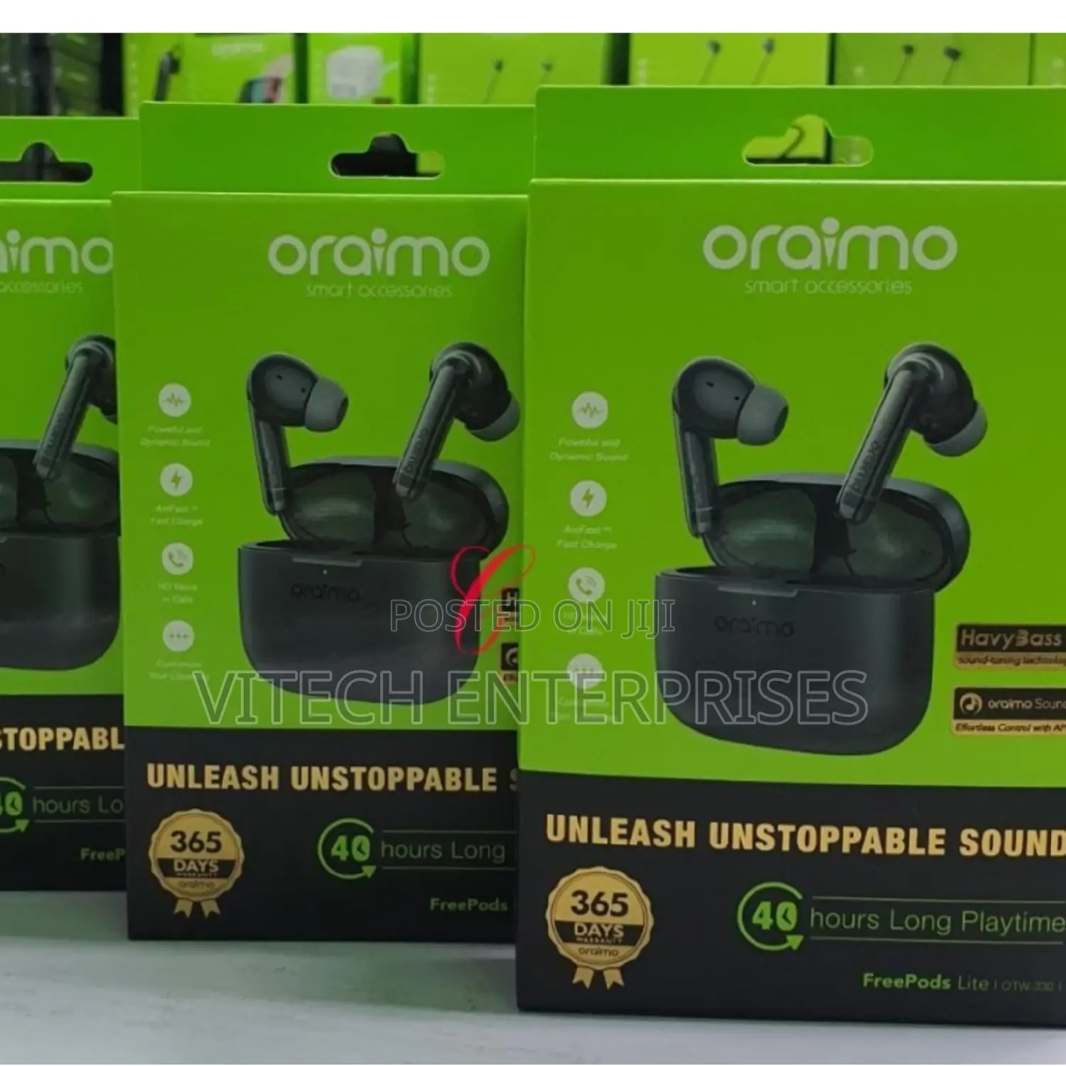 Oraimo Free Pods.