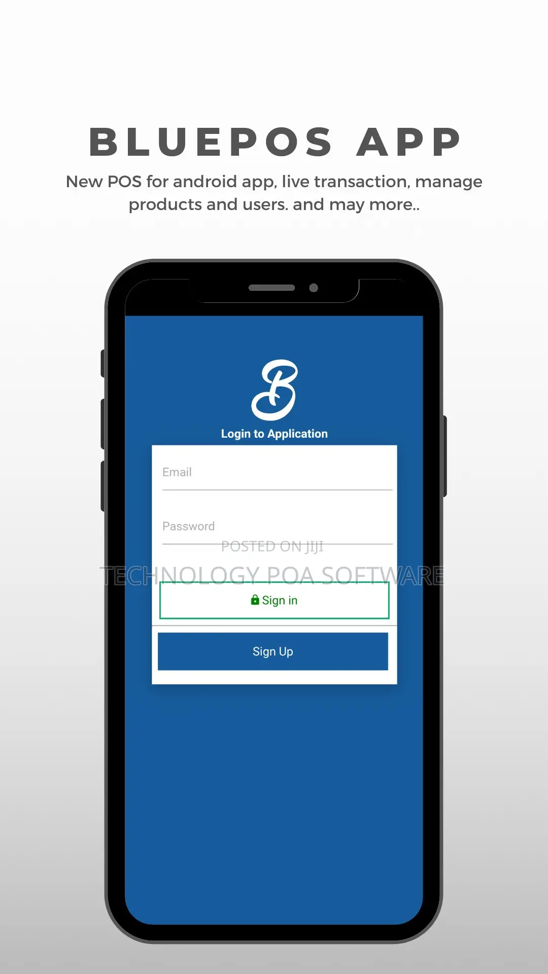 Android Mobile Point of Sale (POS) With Admin Backend API