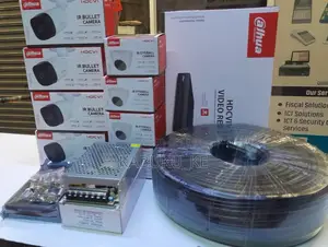 4 CCTV Set 4 Cameras Kit Full HD (2MP)4 CCTV Camera 4ch.Full