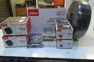 4 CCTV Set DAHUA 4 Channel DVR 4 CCTV Cameras DIY CCTV
