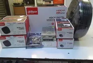 4 CCTV CAMERA Dahua CCTV Security Cameras / Dahua 4 Channel