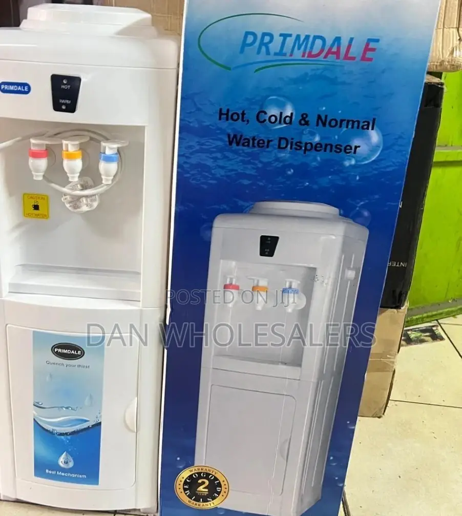 3 Taps Primadele Standing Dispenser Hot Cold and Normal
