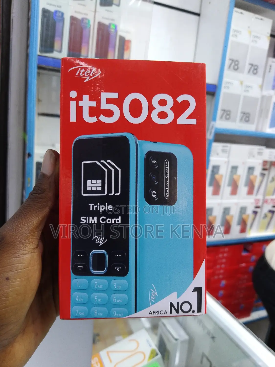 New Itel IT5081 Black