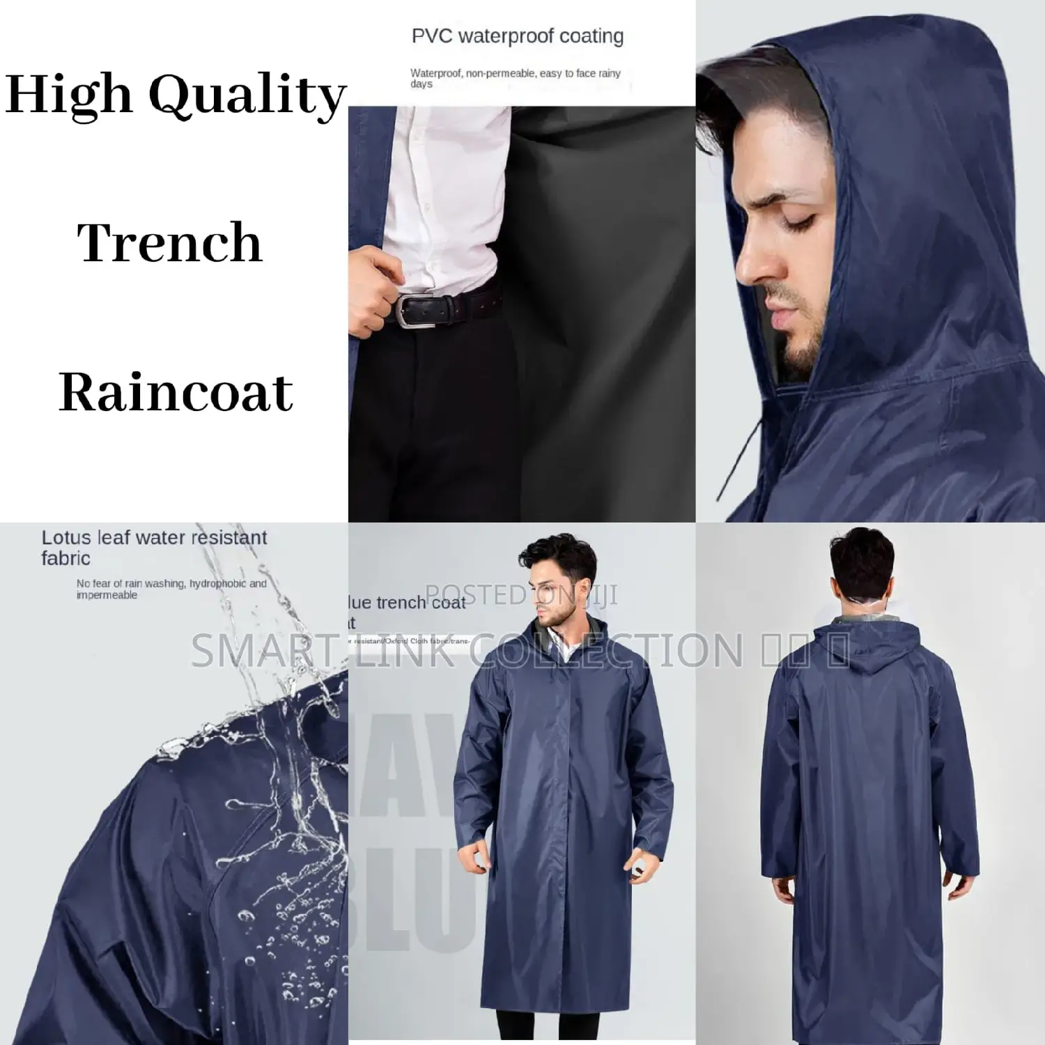 *High Quality Trench Raincoat*