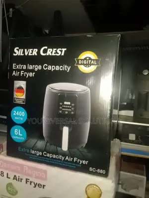 Air Fryer - 6 LTRS Silver Crest