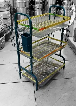 Heavy Duty 3 Tier Dish Rack Available
