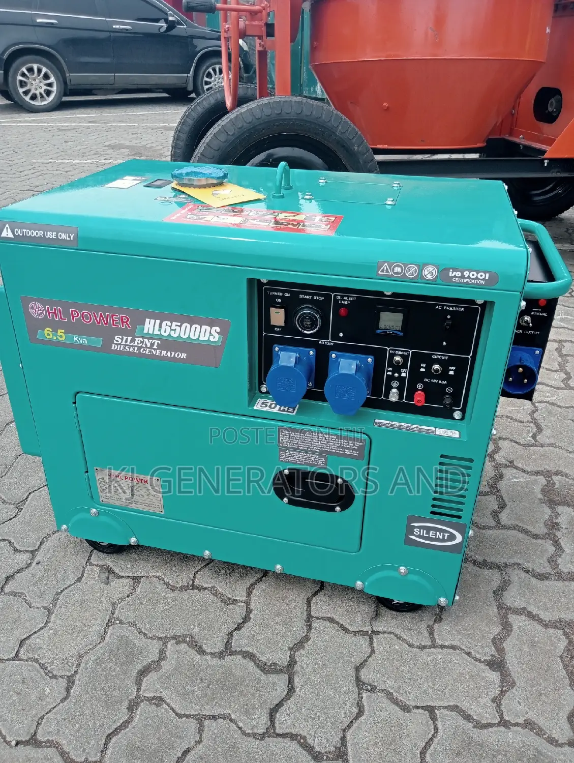 Diesel Engine Powered Generator 6.5kva