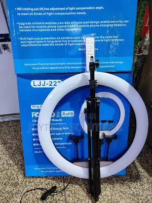 80 Watts 22 INCHES RINGLIGHT With Tripod Stand