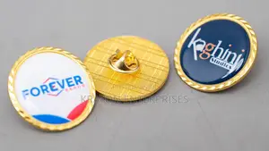 Round Lapel Pins