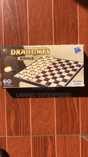 Draughts Riddle Game
