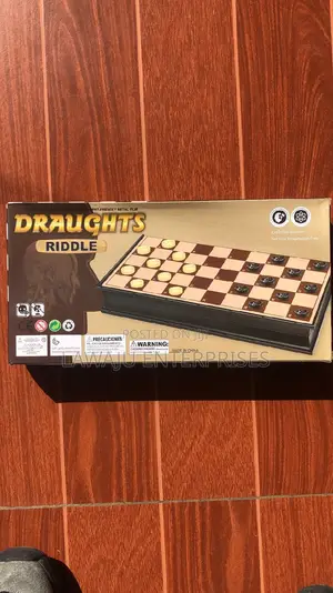 Magnetic Draughts/Checkers Board Game