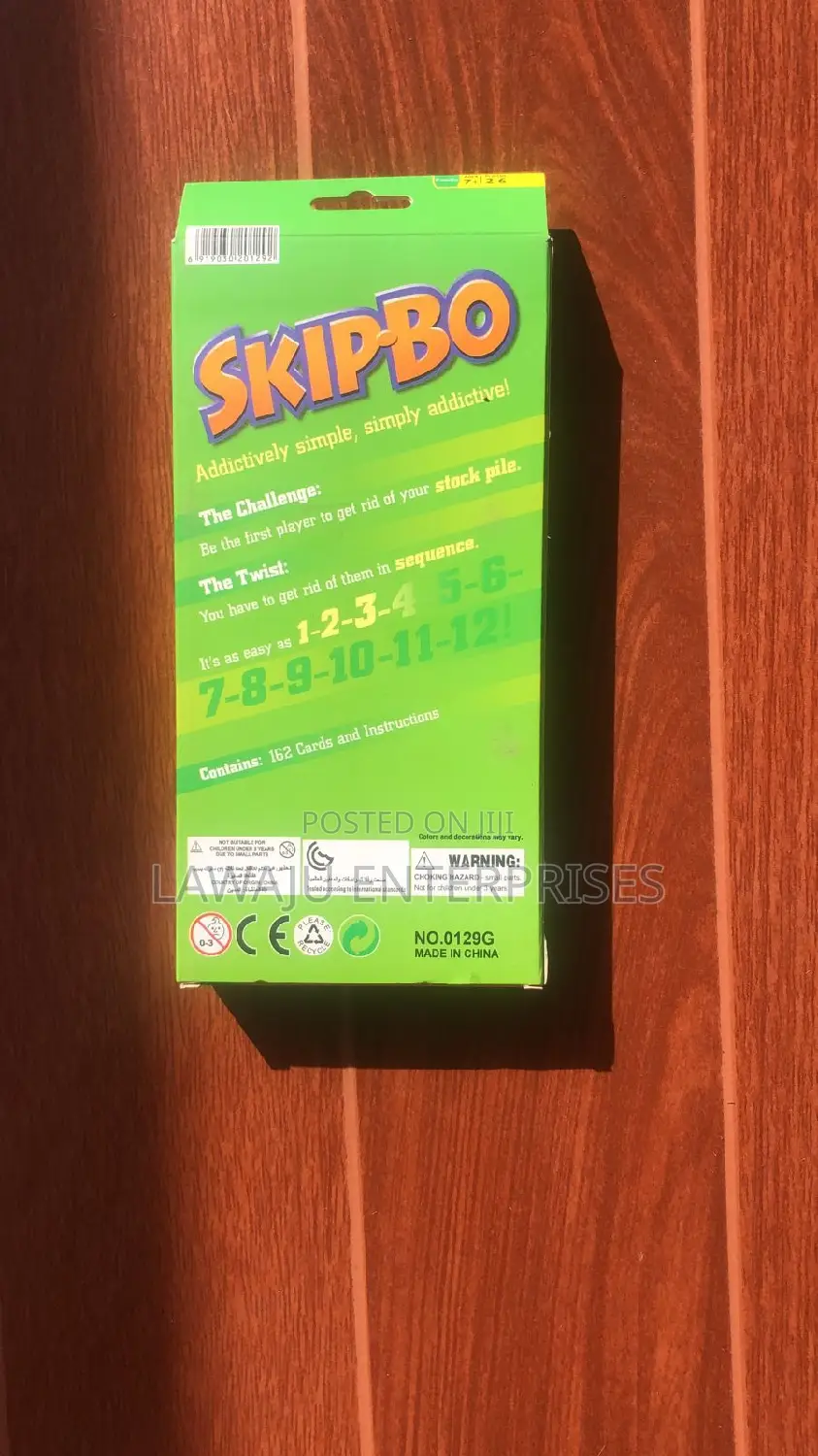 A Timeless Card Game-Skip Bo