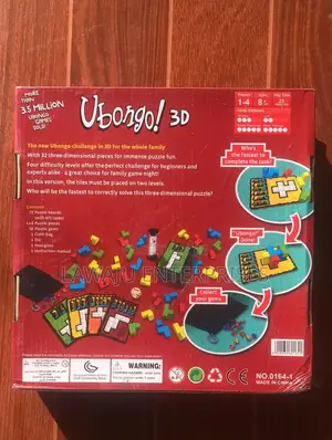 Ubongo 3D Strategy Board Game