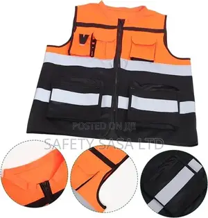 Reflector Jackets Orange And Black