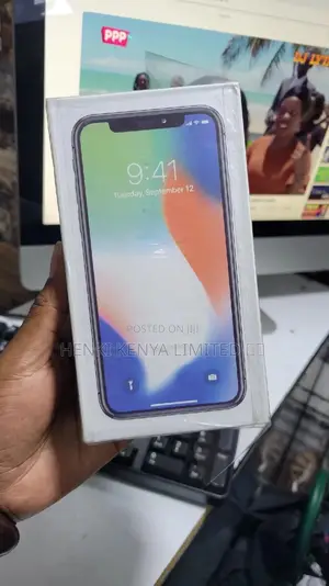 New Apple iPhone X 256 GB Silver