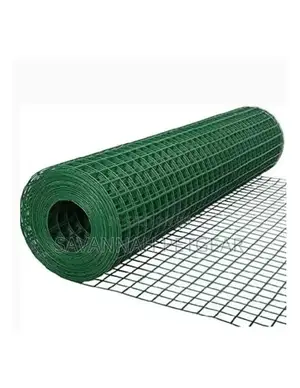 PVC Coated Welded Mesh Green 21g X 1/2" X 1/2" X 1 X 17 MTR
