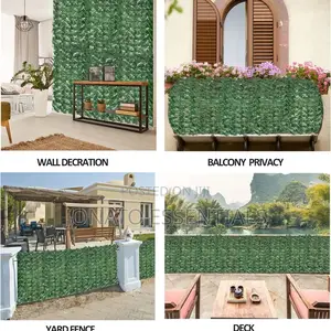 Realistic Artificial Leaf Privacy Fence