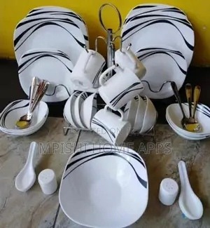 Quadra Square Dinner Set