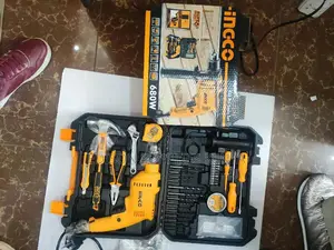 Ingco 115pcs Tools Set 680W Drill Tools Set Wrenches Pliers