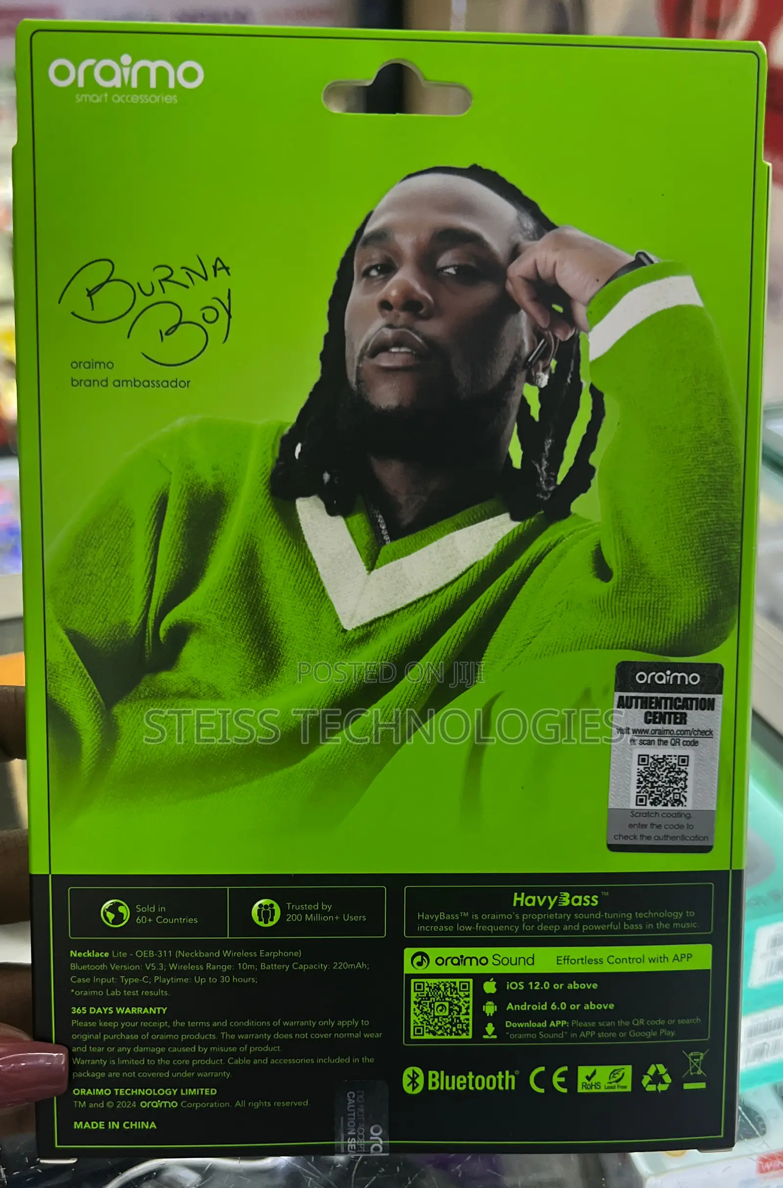 Oraimo Necklace Lite.