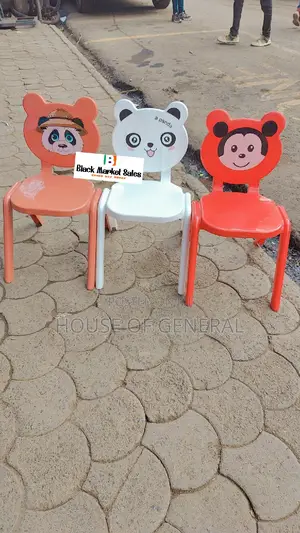Assorted Kids Plastic Chairs