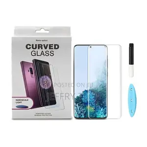 Glass Pour Samsung S22 Ultra Curved-Anti Casse 9H -Full Glu