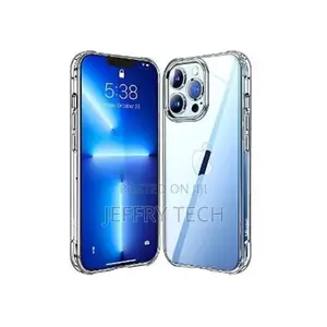 Transparent Silicone Case + Lens Protection iPhone 13 Pro