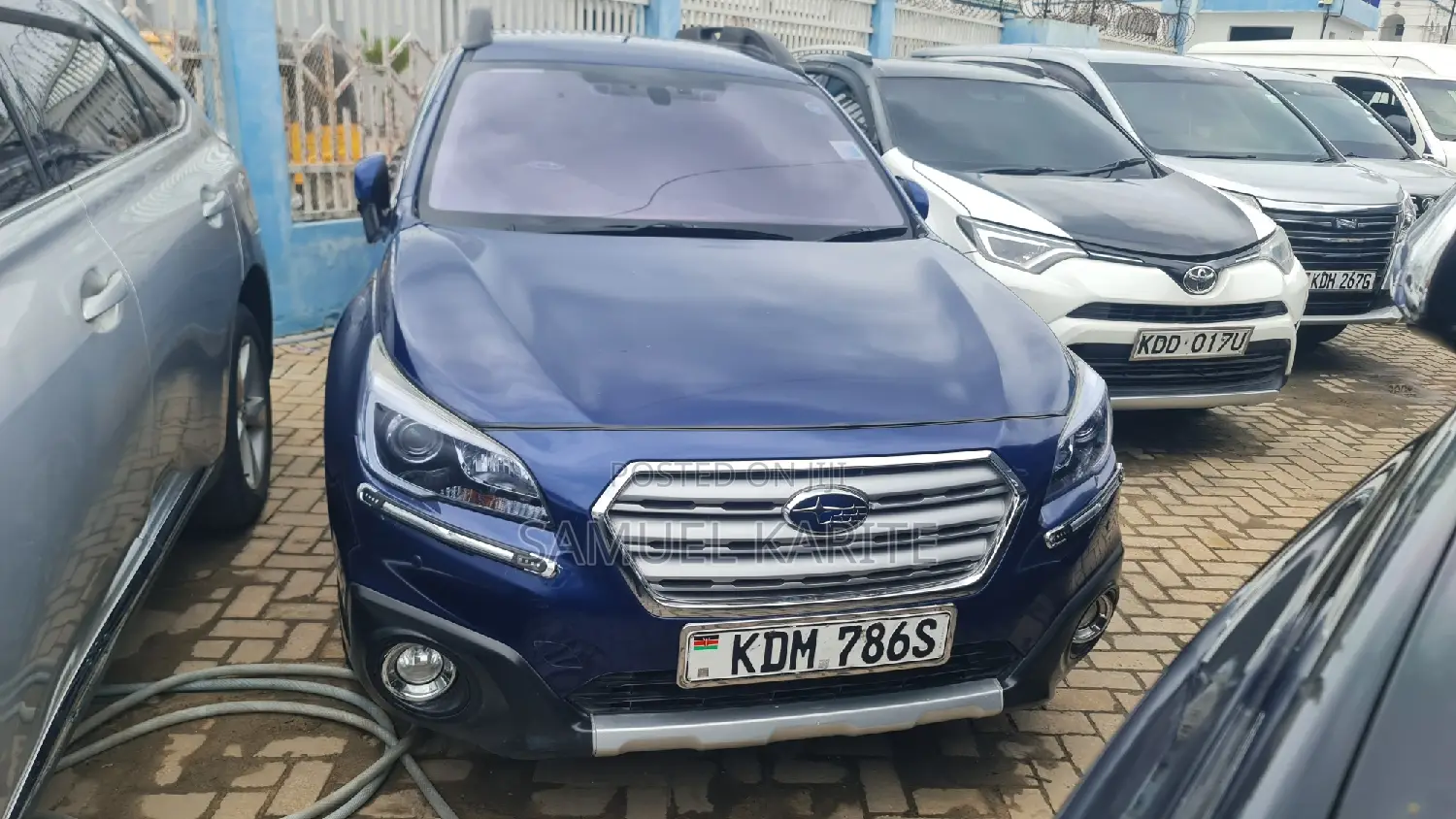 Subaru Outback 2016 Blue