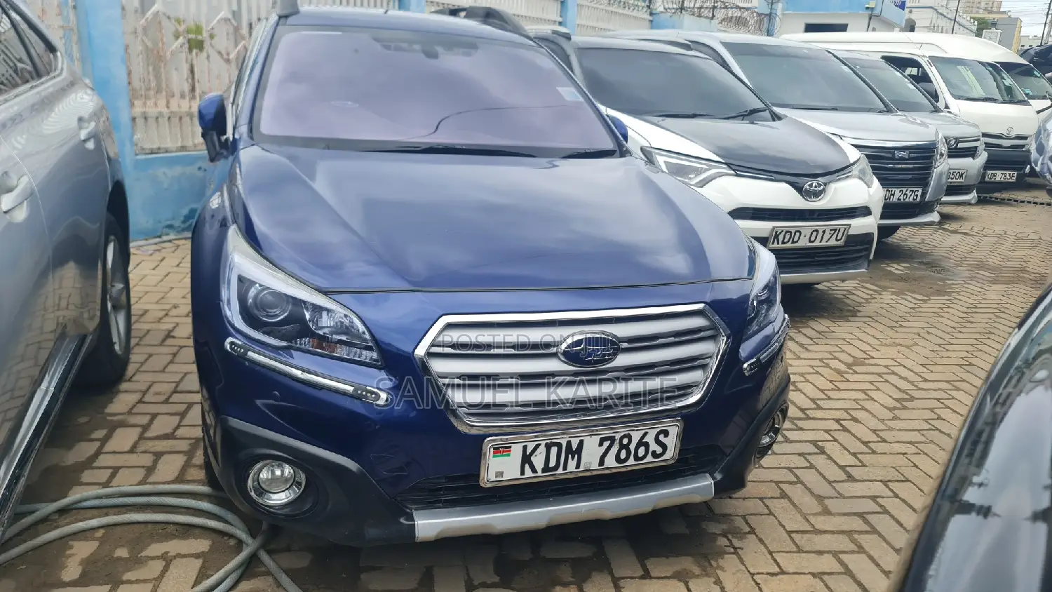 Subaru Outback 2016 Blue