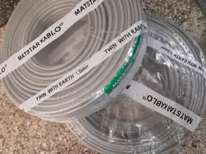 1.5mm Twin With Earth Electric Cable Matstar Kablo