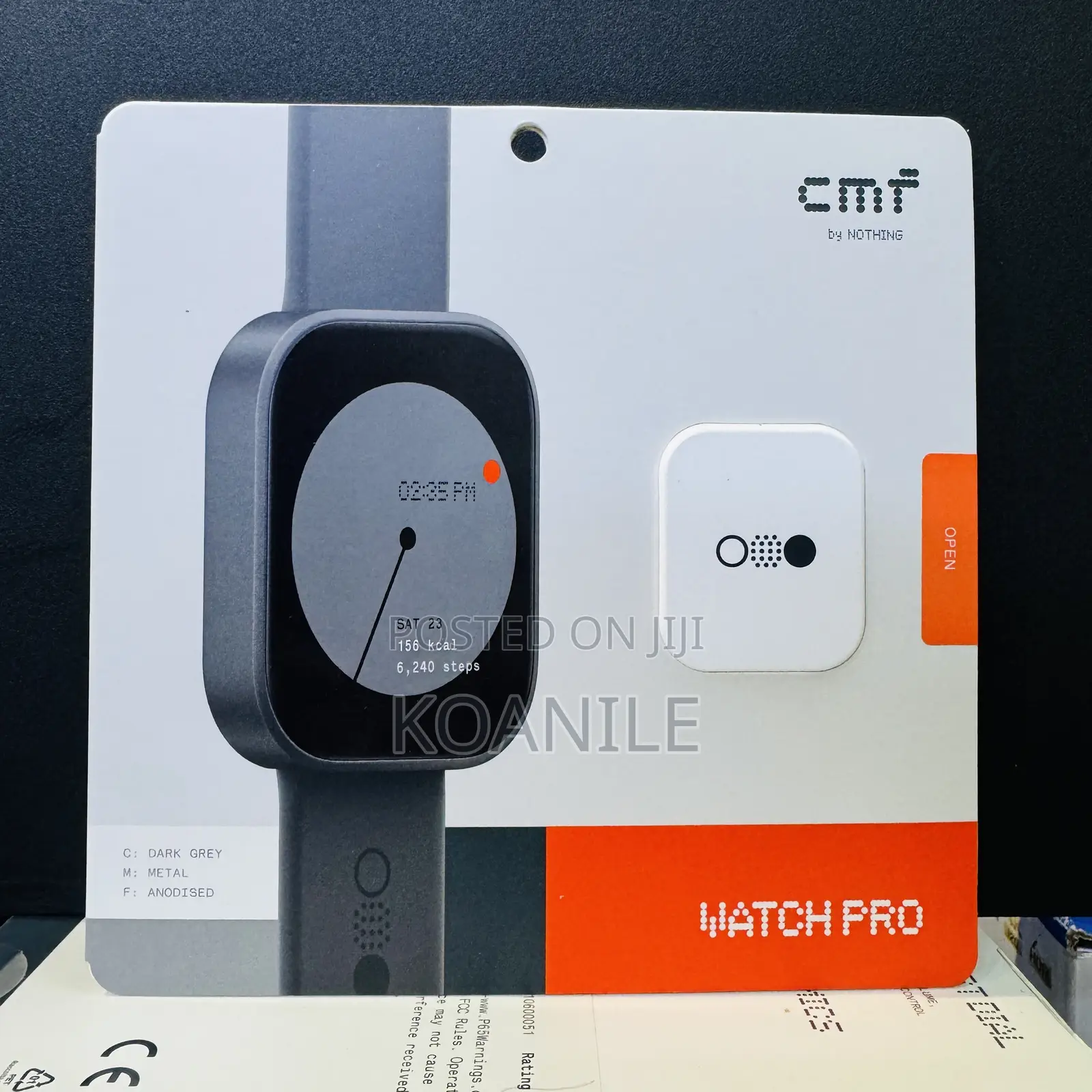 Nothing Watch Pro Smartwatch. Ai BT Call. Amoled. GPS