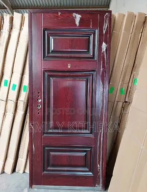 Steel Doors. Single and Double. Comes With Frames and Locks