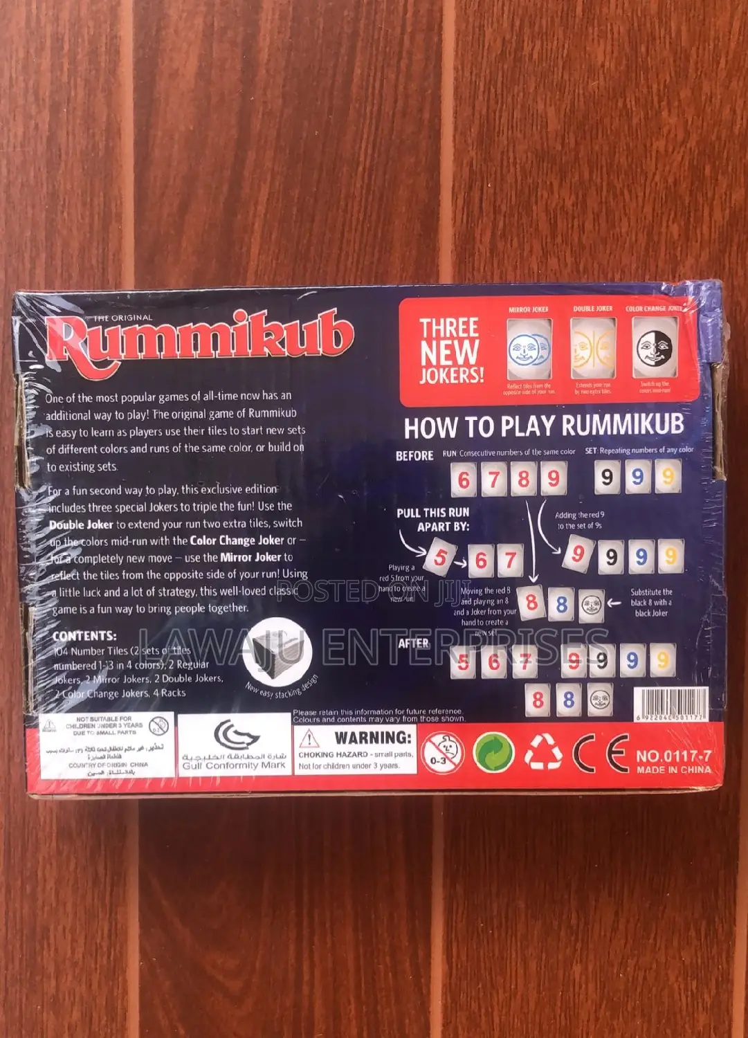 Classic Number Strategy Game-Rummikub