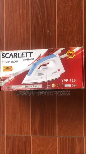 Scarlet Steam Iron Box
