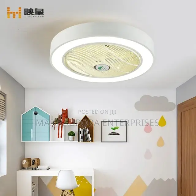 3 Colours Led Ceiling Fan