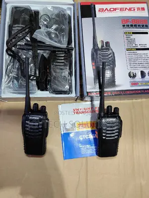 Baofeng Bf-888s Handheld Radio Call Walkie Talkie
( 2 Pc's )