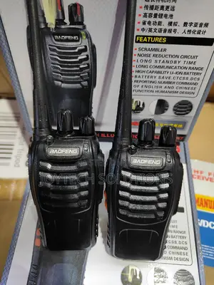 Boefeng Bf- 888s Dual Walkie Talkie 2pcs .