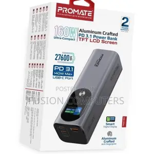 Promate Titan-160 Powerbank 27600mah