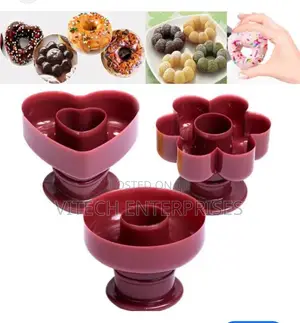 Donut Maker Cutter Mold Desserts Bakery Baking Mould Tool