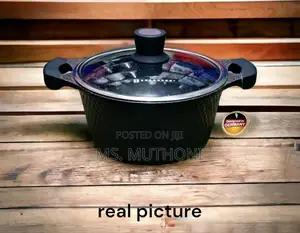 Edenberg Diamond Cooking Pot Glass Lid With Drip Knob