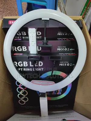 18 Inches Touch Ring Fill Light. 12 Colours