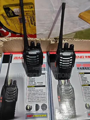 2 Pc's Walkie Talkie. Bf 888s : Radio Call Boefeng 2pcs 2