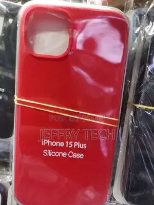 Red Candy Silicone Case for Apple iPhone 15 Plus