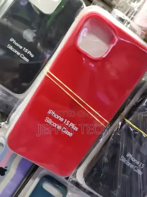 Red Candy Silicone Case for Apple iPhone 15 Plus