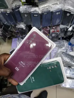 Redmi 9T Case, Soft Silicone Rubber Shockproof Anti-Scratch
