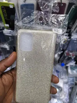 Samsung Galaxy M31s Phone Case Liquid Glitter Cover Protect