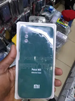 Dark Green Candy Silicone Case for Poco M3