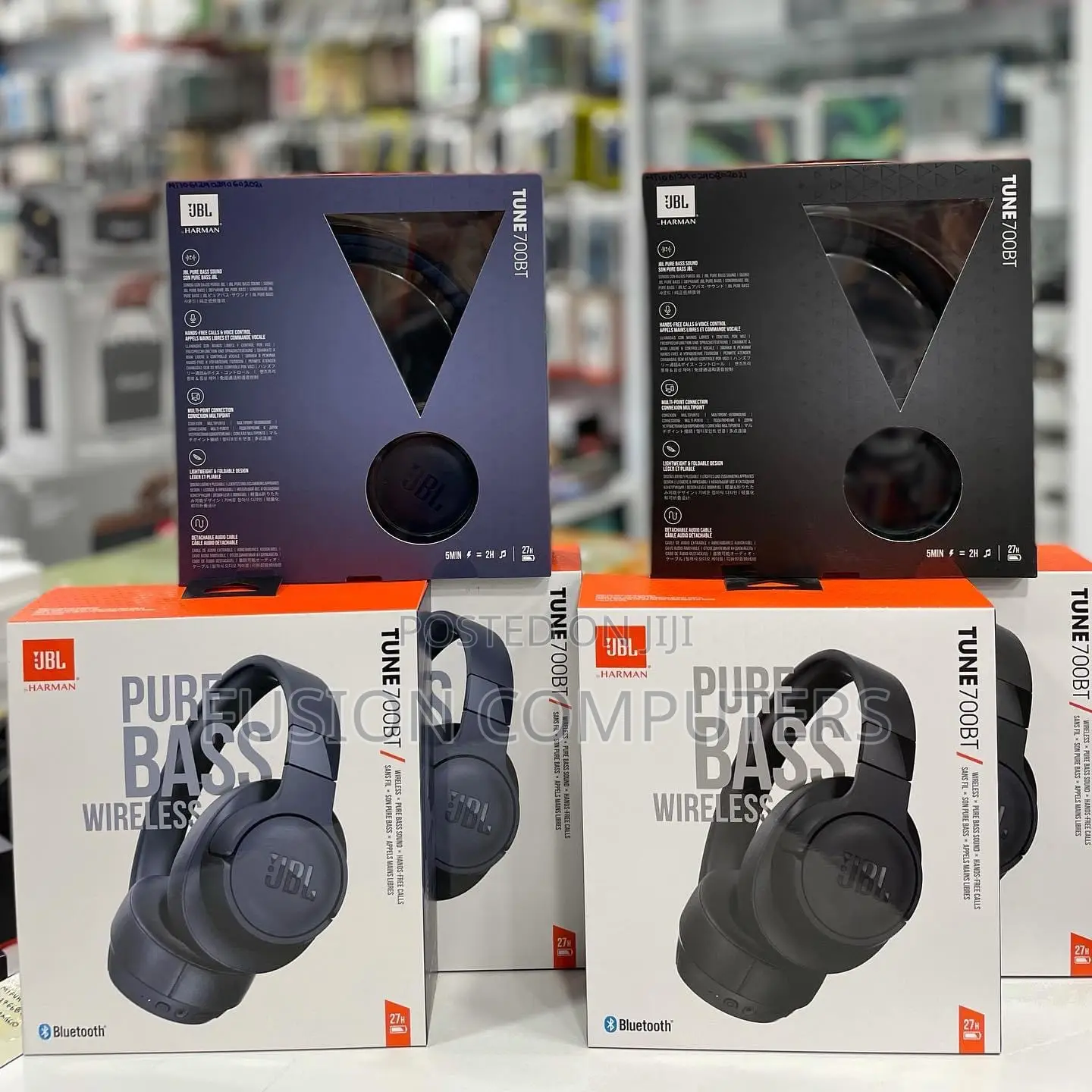 JBL TUNE 700BT Wireless Over-Ear Headphones