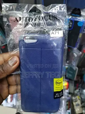 Auto Focus Leather Soft TPU Back Case Cover for Samsung A71