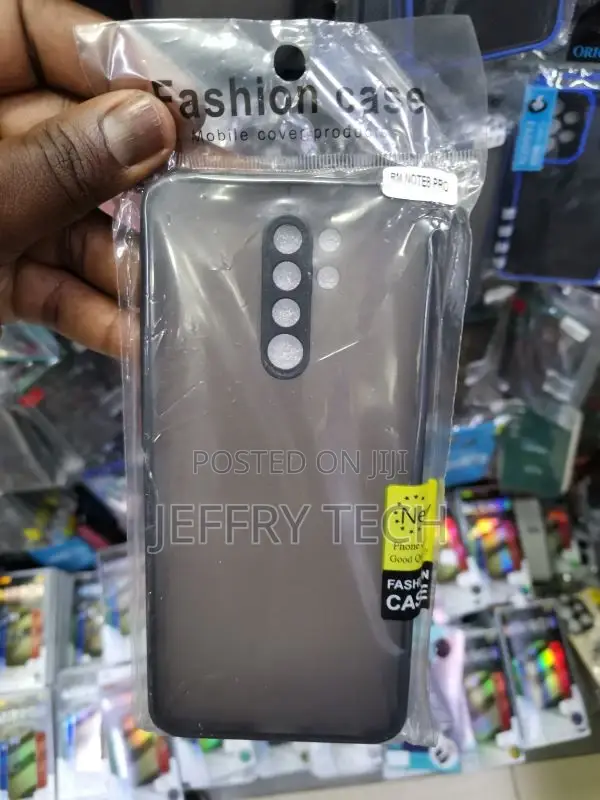 Smoke Silicone Redmi Note 8 Pro Back Cover